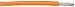 Wire, Hook Up, PTFE, Orange, 28 AWG, 0.093 mm?, 100 ft, 30.5 m