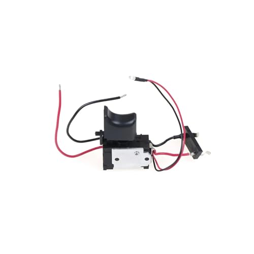 Interrupteur de perceuse sans fil DC 7.2-24V en plastique
