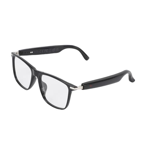 Fdit Automatic Translation Smart Glasses, Sound Assistant Harmful Light Filtering Translation Glasses for Business Negotiations and International Travel