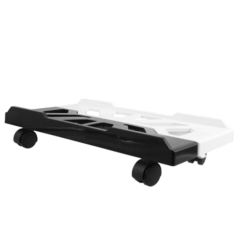 Soporte móvil para torre de computadora OSALADI con ruedas ajustables, ideal para almacenamiento bajo escritorio y piso miniatura 1
