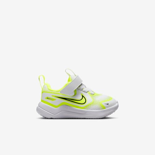 Nike Cosmic Runner Baby/Toddler Shoes (HM4401-106, White/Volt/Black)3