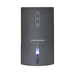 Morphy Richards PureFresh 0.9L/Day Dehumidifier, Compact, Lightweight, Quiet, Ambient Lighting, Auto Shut off, Defrost, For Bedrooms, Wardrobes, Kitchens, Caravans, and Window Sills, Grey, 822001
