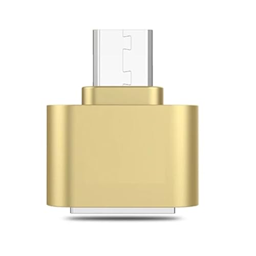 すべてのTY>pe CからUSB 2.0 OTGアダプタコネクタオスメスA。PC用ケーブル(1PCS Gold)