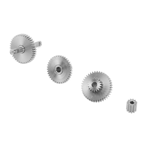 RC-Crawler-Zahnradsatz, Edelstahl, Einfache Installation, Leichtes, Präzises RC-Getriebe für Traxxas TRX4M 1/18 Crawler (16, 6:1