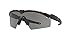 Oakley Mens OO9213 M Frame 2.0 Industrial Rectangular Sunglasses, Matte Black/Grey, 32 mm