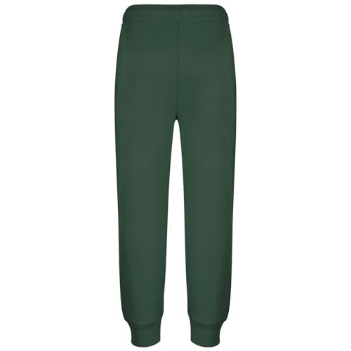 Unisex Fleece Jogging Bottoms PE School Jogger Classic Soft Trouser Pants Activewear Casual Sweatpant Sports 2-13Y2