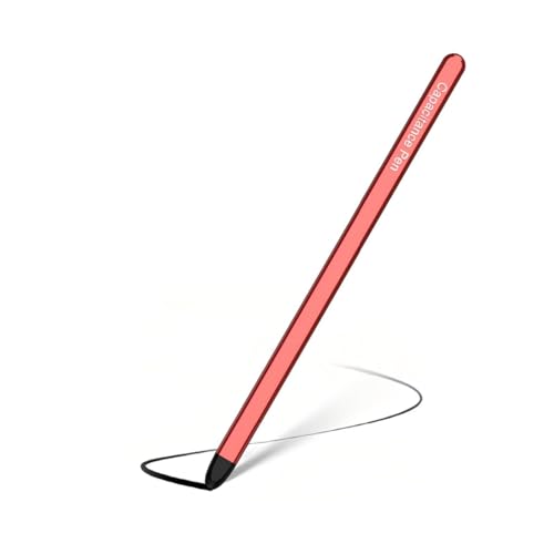 S Pen for Galaxy Z Fold 7 / Fold 6 / Fold 5, Z Fold 7 S Pen, Supporting Both Internal and External Screen (Slim-Red)