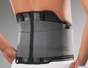 Ceinture de soutien lombaire Lombacross Activity® beige tour de taille de 90 à 105 cm hauteur 26cm by Thuasne