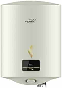 V-Guard Victo DG 25 Litre Water Heater with Free Installation & Free Connection Pipes (Digital Display, BEE 5 Star Rated), White (25 Litre)