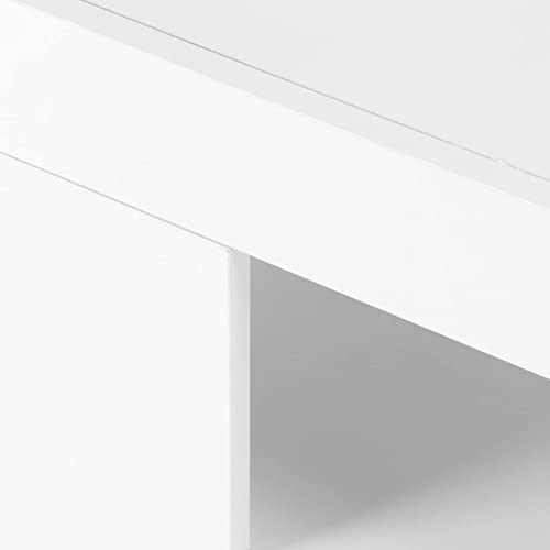 Mobile TV, Mobile TV Bianco Lucido con Luci a LED