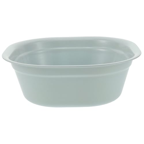 Yardenfun Lavabo Cuadrado Grande de Plástico Grueso para Lavar Platos Ropa y Verduras Diseño Moderno y Resistente para Uso Doméstico Versátil y Ahorro de
