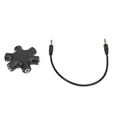 Répartiteur d'écouteurs - inclus un câble de signal audio pratique, vous permet de l'utiliser plus librement, répartiteur d'écouteurs