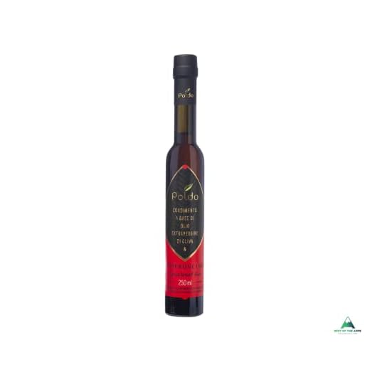Aceite extra virgen de oliva superior 100% Italiano con ají picante - 250ml