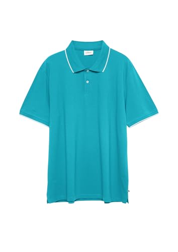 Polo s.Oliver 2181092 pour homme avec détails contrastés - 4