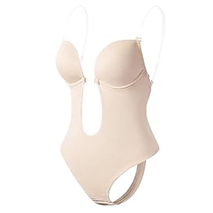 Bodysuits zonder rug voor dames | Backless Ingebouwde BH Body Shaper | Dames feestjurk pure bandjes onzichtbare beha voor trouwjurk buik controle Bnnew