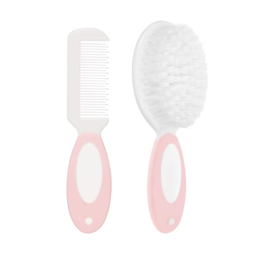 Buba Escova E Pente Baby - Rosa Rosa
