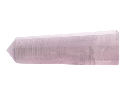 Image of Amazing Gemstone Pink Calcite Crystal Towers - Natural Healing Crystal Point Obelisk for Reiki Healing and Crystal Grid (2 inch to 3 inch INCH)