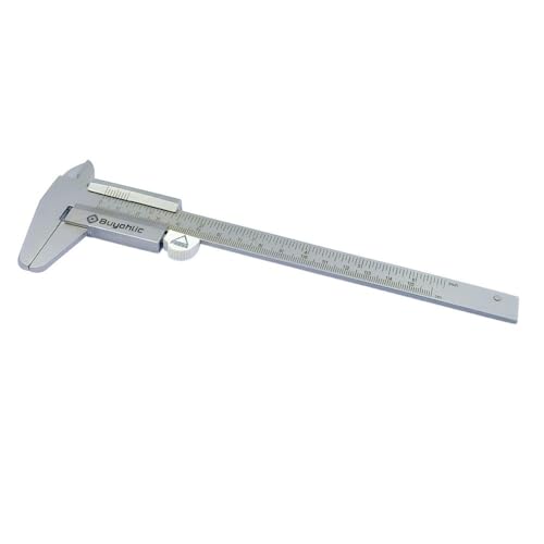 Calibrador Vernier 6 pulgadas de acero inoxidable magnético miniatura 5