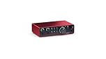 Focusrite Scarlett 2i2 (4° gen.), interfaccia audio USB per registrazioni, brani, streaming e podcast — Registrazioni professionali ad alta fedeltà e tutto il software necessario