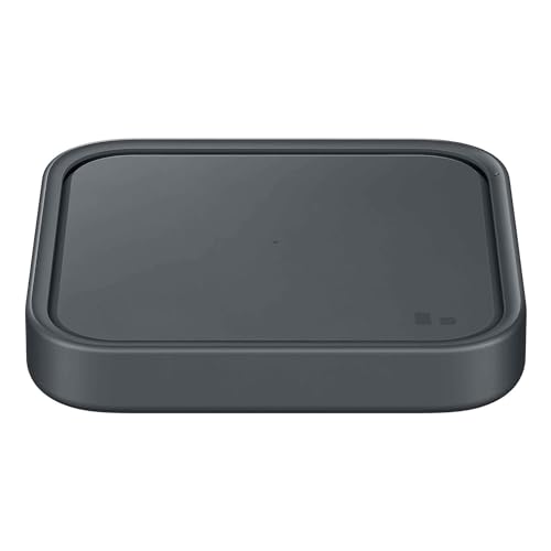 Chargeur sans fil 15W noir à induction rapide Qi