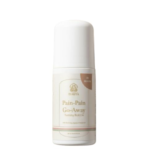 Pain Pain Go Away Tummy Roll On For Baby, Colic Relief, Constipation and Indigestion With Hing & Saunf | 100% Ayurvedic - 40ml (AYUSH certified)-picture-12