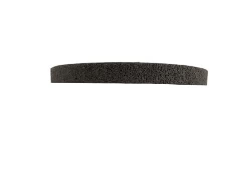 Image of Sungold Abrasives 50038 Sunbrite Countour Brush Silicon Carbide S-VFF 8 inch Diameter x 2 inch Thick x 3 inch Hole, 1 Wheel
