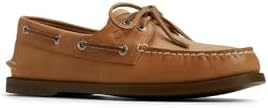 Sperry Men's Authentic Original 2-Eye Leather Boat Shoe, Royal Brown, 10.5 - 1