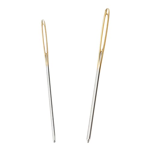 Darning Needles with Large Eye Blunt Steel Yarn Needles for Knitting Crochet & Wool Sewing Tapestry Needle Set