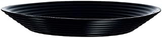 Arcoroc ARC L7610 Harena talerz głęboki, 800 ml, 23,5 cm, szkło opalowe, czarny