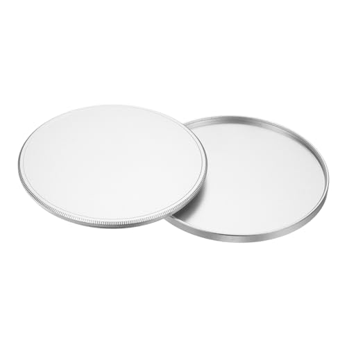Tapa de lente PATIKIL de metal, 67 mm x 1 mm, universal para filtros, capa protectora de aluminio para cámaras, tapa delgada para apilamiento de filtros circulares, color plateado
