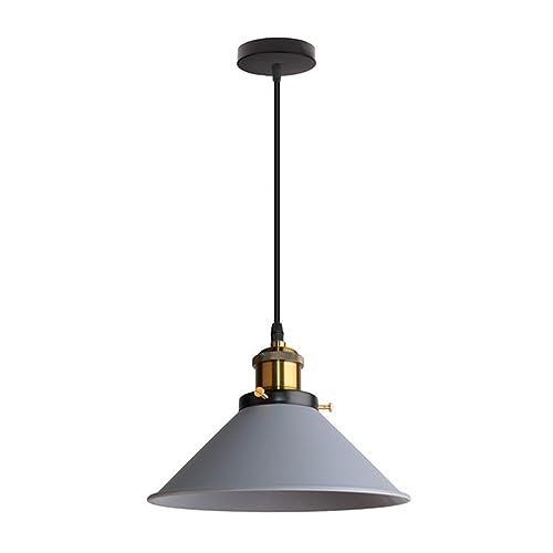 Lampe à suspension en métal NBYGSC luminaire moderne de plafond 8,6 pouces