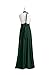 72styles Infinity Dresses for Bridesmaids, Elegant Maxi Floor Length Long Multiway Wrap Wedding Guest Formal Evening Dress Dark Green