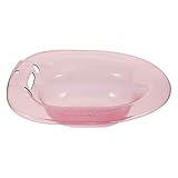 VICASKY Sitzbadewanne aus Strapazierfähigem PET Ergonomisches Pflegebecken für Toilette Platzsparendes Sitzbad für Wochenbett und Hämorrhoiden