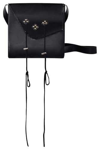 Elphaba Glinda Bag Costume Cosplay Black Pink Crossbody Shoulder Square Bag Halloween Cosplay Accessories Props (Elphaba, One Size)