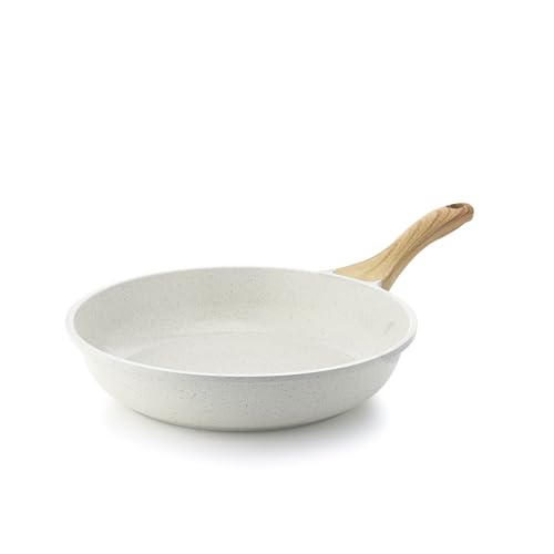 SENSARTE Padella in Ceramica Antiaderente 28 cm per Induzione e