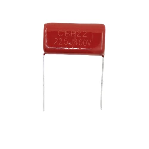 Condensateur CBB 400V 2.2uF à faible perte diélectrique pour haute fréquence, pas 20mm