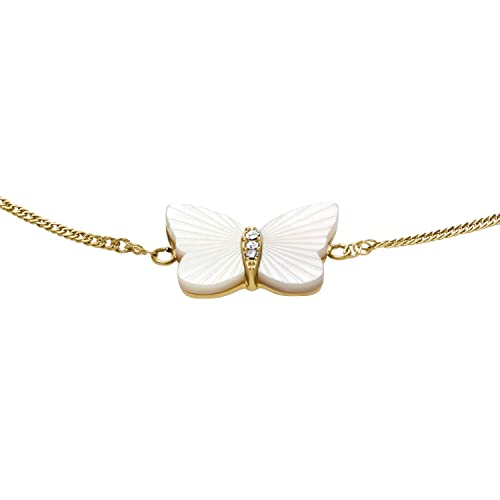 Image of Fossil Women's Stainless Steel Chain Bracelet