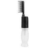 KAILIKETIY Hair Dye Applicator Bottle Mit Wurzelkamm Praktische Haarfärbebürste Für Friseure Und Zuhause Transparente Flasche Mit Zur Genauen Dosierung Für Haaröle Und Färbemittel