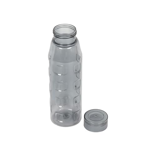 Image of PEARLPET Checker |BPA-free Plastic Water Bottle |Lightweight, Leak-Proof & Freezer Safe |Set of 4 Pcs (Each 500ml) Multicolor