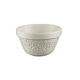 Mason Cash In The Forest Fox Steam Bowl (British Term - Pudding Basin), Cream, 0.95-Quart, 6-1/4 by 6-1/4 by 3-1/2 Inches