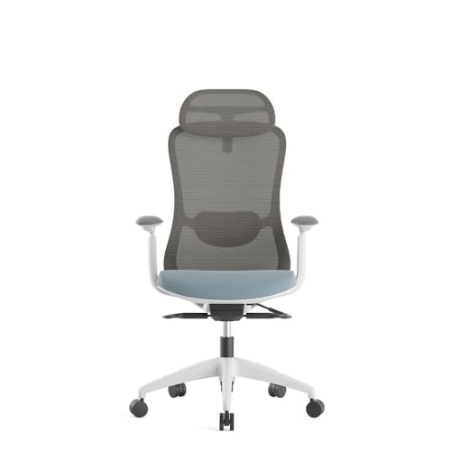 Image of Wakefit Quantum Ergonomic Office Chair | Work from Home | 4D Adjustable Soft Armrests | Adjustable Lumbar Support | Seat Slider | 3 Years Warranty