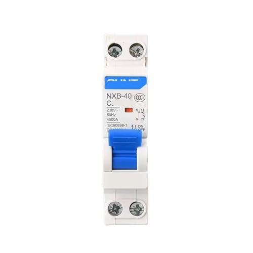Disjoncteur NXB-40 1P+1N 10A pour stopper les pannes électriques et protéger votre tableau DPN