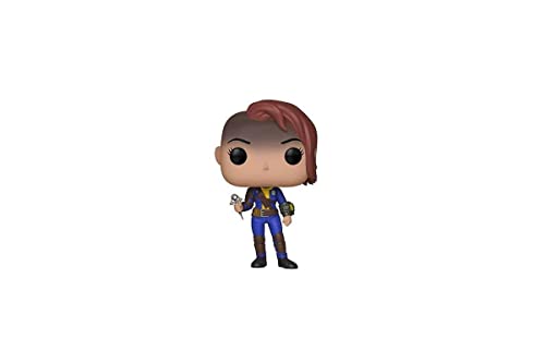 Funko Pop! Games: Fallout - Vault Dweller Female, Standard, Multicolor