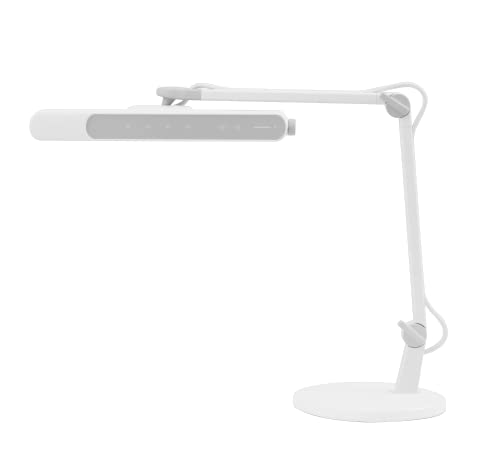 BenQ MindDuo 2 Kids Study Lamp (White), Wide & Even Illumination, Auto Dimming, Brightness & Color Adjustment, Presence Detection