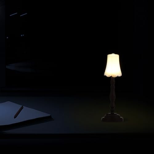 Décoration rétro pour modèles intégrés avec lampadaire LED - 7