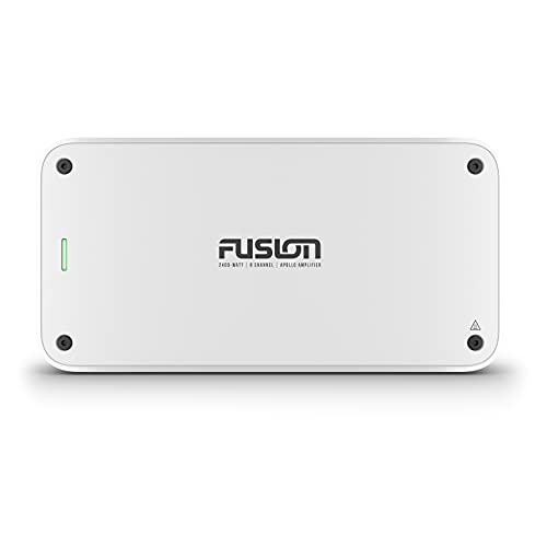 Fusion Apollo Marine Amplifier, 2400-watt 8 Channel (150-watt RMS per Channel), A Garmin Brand