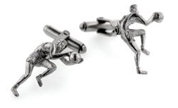 JJ Weston Basketball Player Cufflinks. Made in The USA.