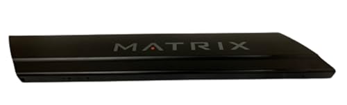 Image of Left Black Console Mast Set 1000441839 Works with Matrix Fitness Plus Performance Series Treadmill