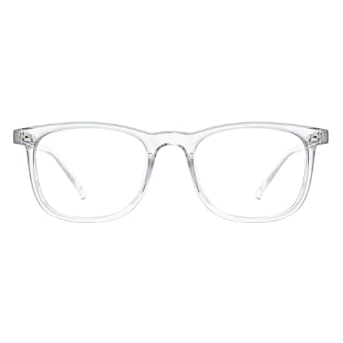 TIJN Sleep Glasses for 99.9% Blue Green Light Blocking Dual AR Coatings Red Lens for Computer Gaming Reduce Eyestrain,Declan