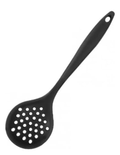 Colher Escumadeira Vazada De Silicone Resistente Cozinha Arroz Casa